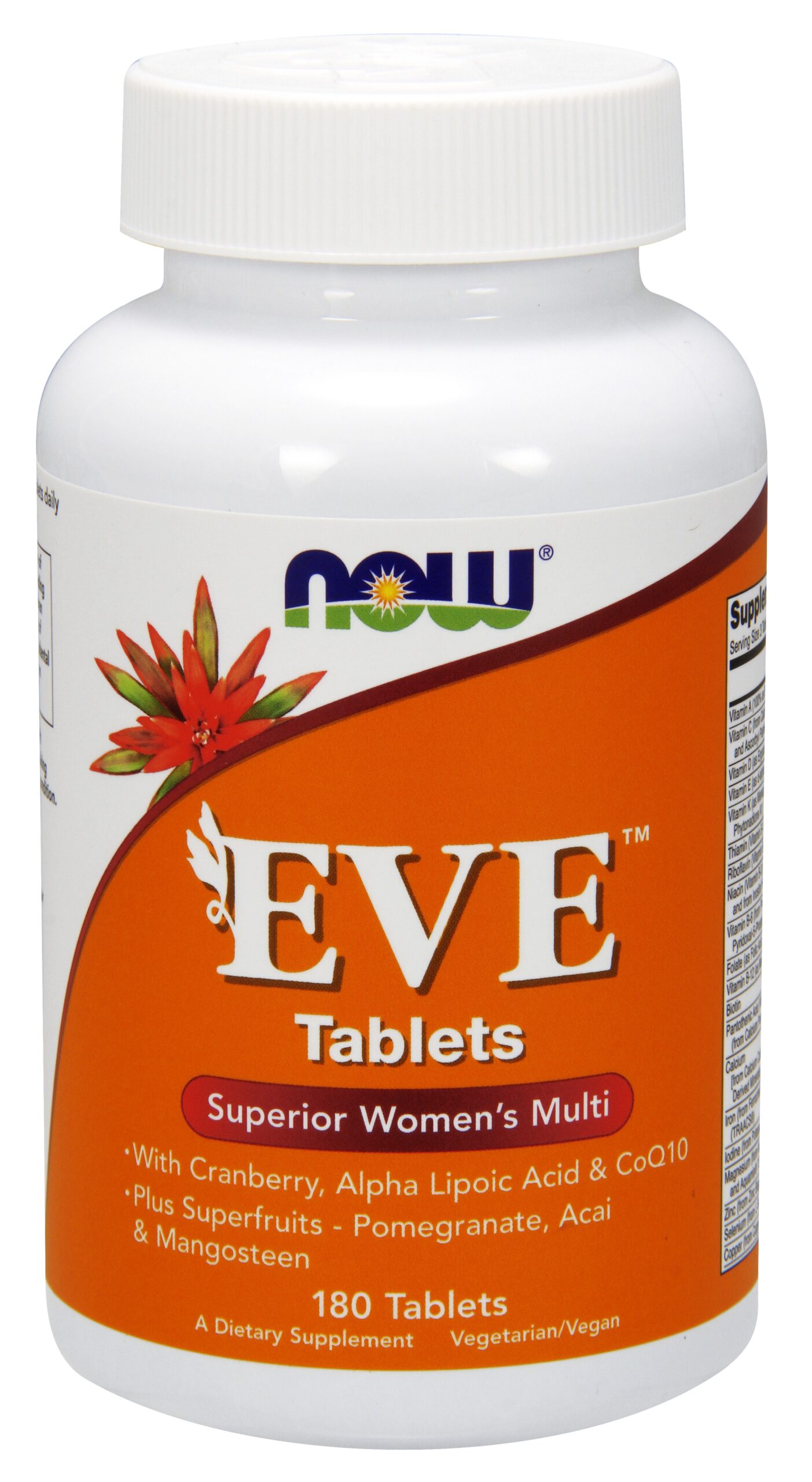 NOW Foods Eve Women's Multiple Vitamin - 180 Tablets