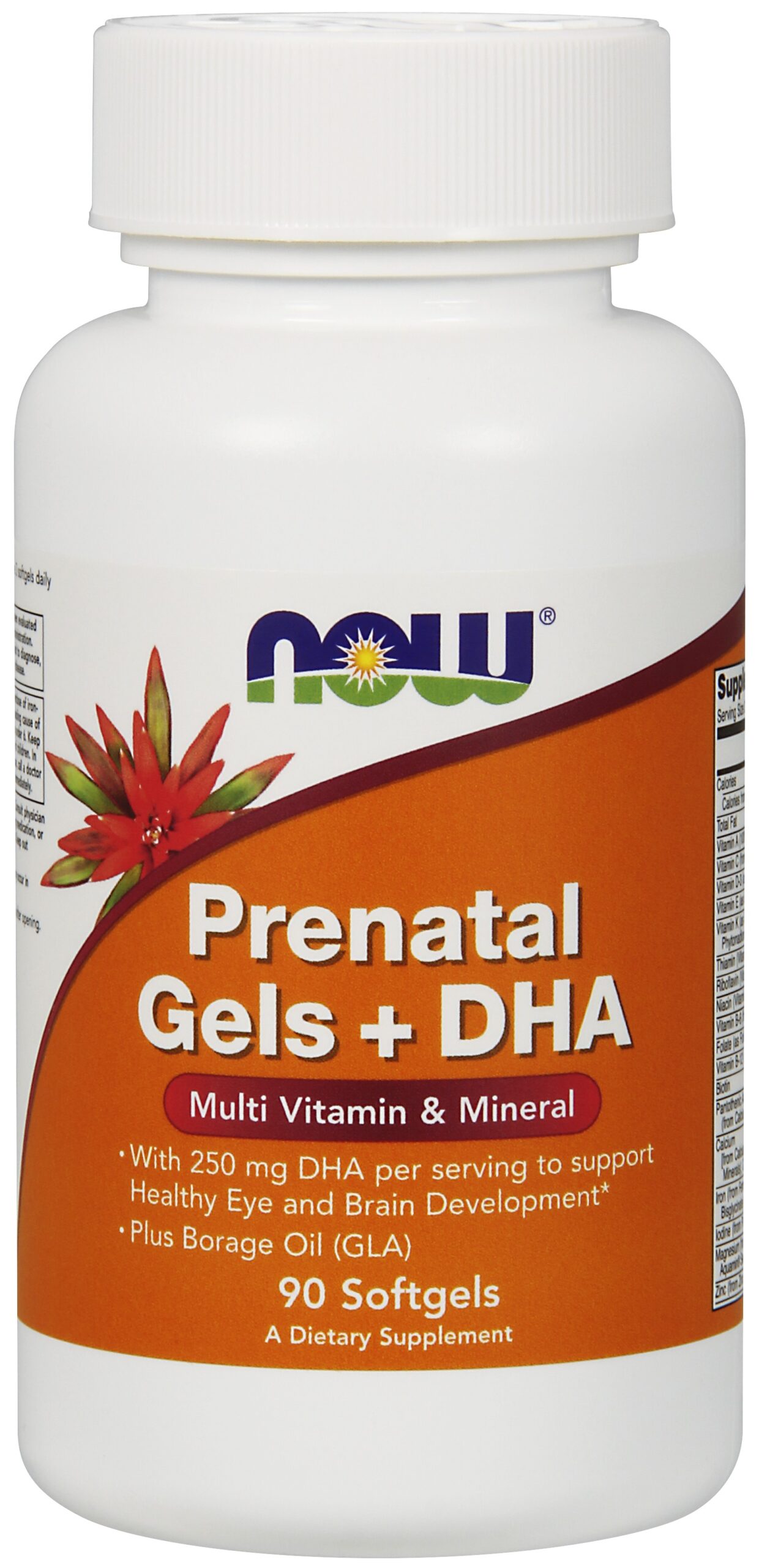 NOW Foods Prenatal Gels + DHA