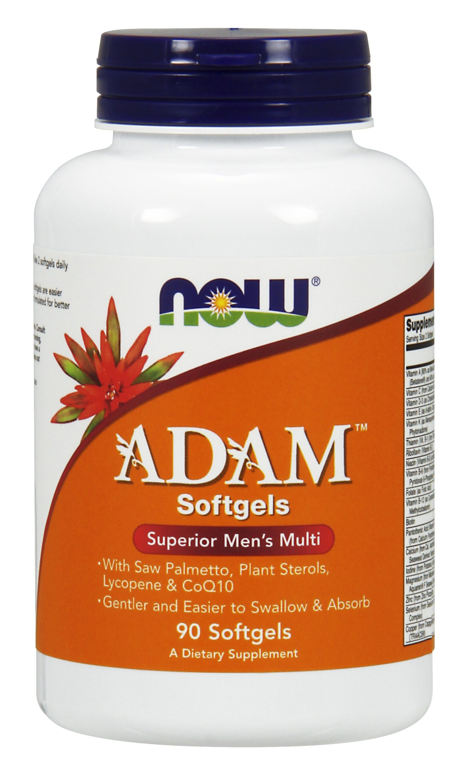 NOW Foods Adam™ Men's Multiple Vitamin - 90 Softgels