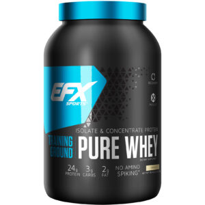 EFX Sports, Training Ground, Puro Whey, Baunilha, 38.4 oz (1089 g)