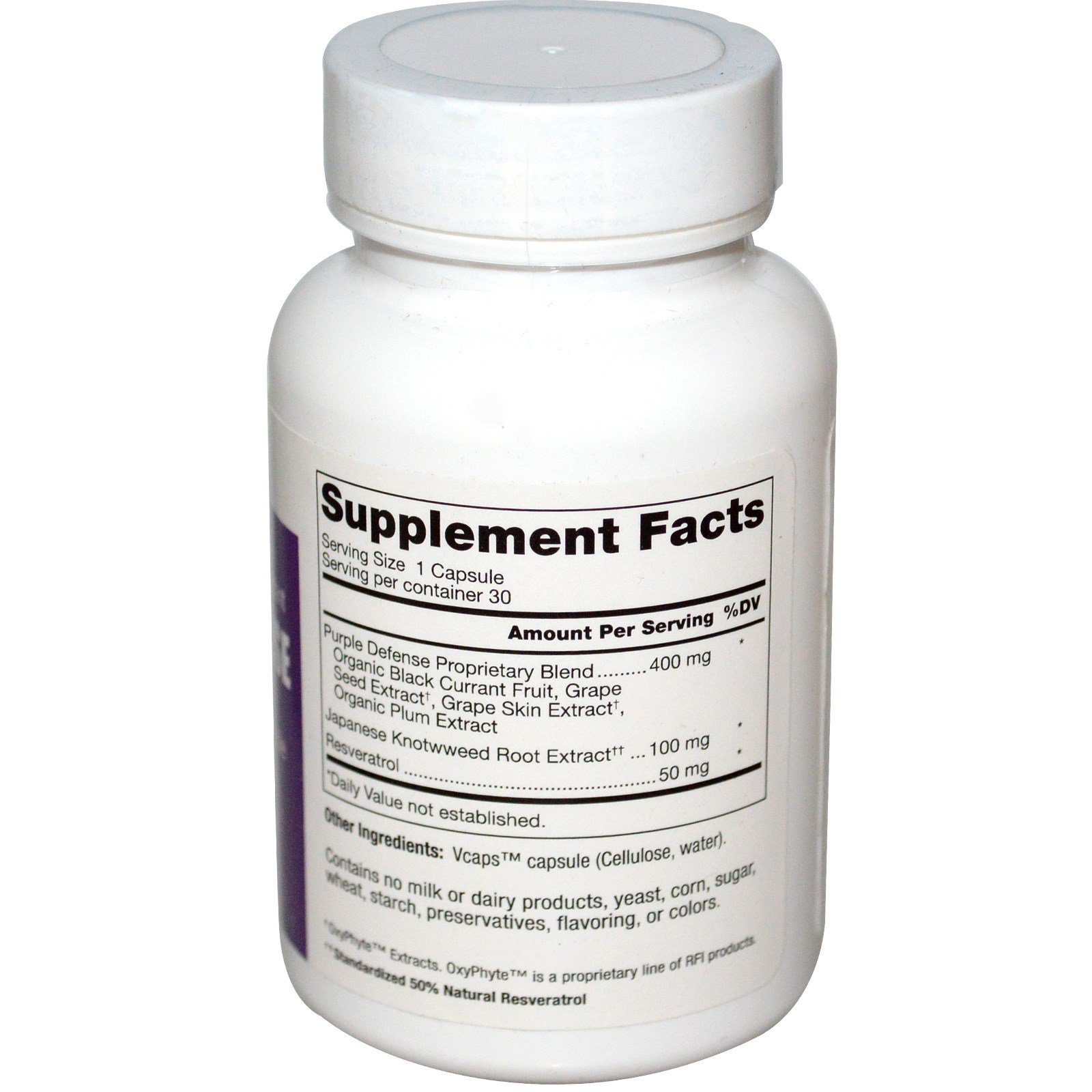 Dr. Mercola, Defesa Púrpura, Água Solúvel Antioxidante Premium, 30 Cápsulas - Imagem 2