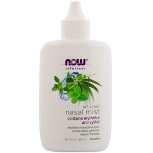 Now Foods, Soluções, Névoa Nasal Ativada, frasco de 2 oz (59 ml)