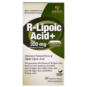 Comprar genceutic naturals, Ácido r-lipoico+, 300 mg, 60 cápsulas vegetarianas preço no brasil suplementos suplemento importado loja 45 online promoção - 8 de junho de 2023