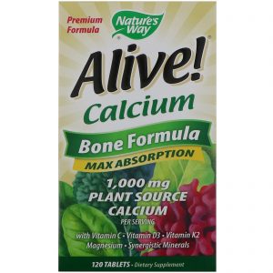 Comprar nature's way, alive! Cálcio, absorção máxima, fórmula para os ossos, 120 comprimidos preço no brasil magnésio suplemento importado loja 13 online promoção - 29 de novembro de 2023