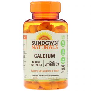 Comprar sundown naturals, calcium, plus vitamin d3, 600 mg, 120 coated tablets preço no brasil cálcio suplemento importado loja 89 online promoção - 16 de abril de 2024
