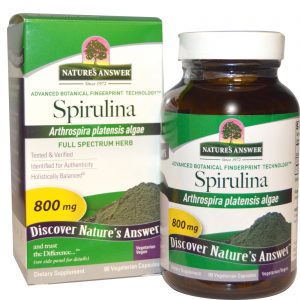 Comprar nature's answer, spirulina, 800 mg, 90 cápsulas vegetais preço no brasil spirulina suplemento importado loja 49 online promoção - 2 de fevereiro de 2023