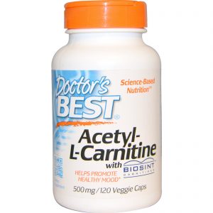 Comprar doctor's best, acetyl-l-carnitina, 500 mg, 120 cápsulas vegetais preço no brasil aminoácidos suplemento importado loja 11 online promoção - 25 de março de 2023