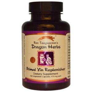 Dragon Herbs, Revitalizante Primal Yin, 470 mg, 100 Cápsulas Vegetarianas