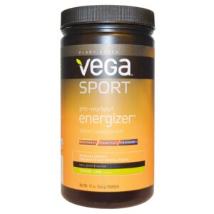 Vega, Esporte, Energético Pré-Treino, em Pó, Sabor Lima Limão, 19 onças (540 g)