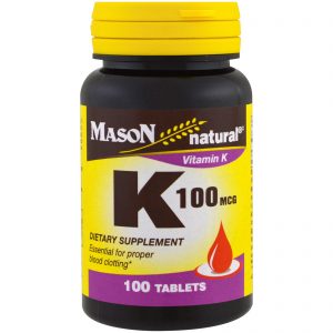 Comprar mason natural, vitamina k, 100 mcg, 100 comprimidos preço no brasil vitamina k suplemento importado loja 7 online promoção - 3 de fevereiro de 2023