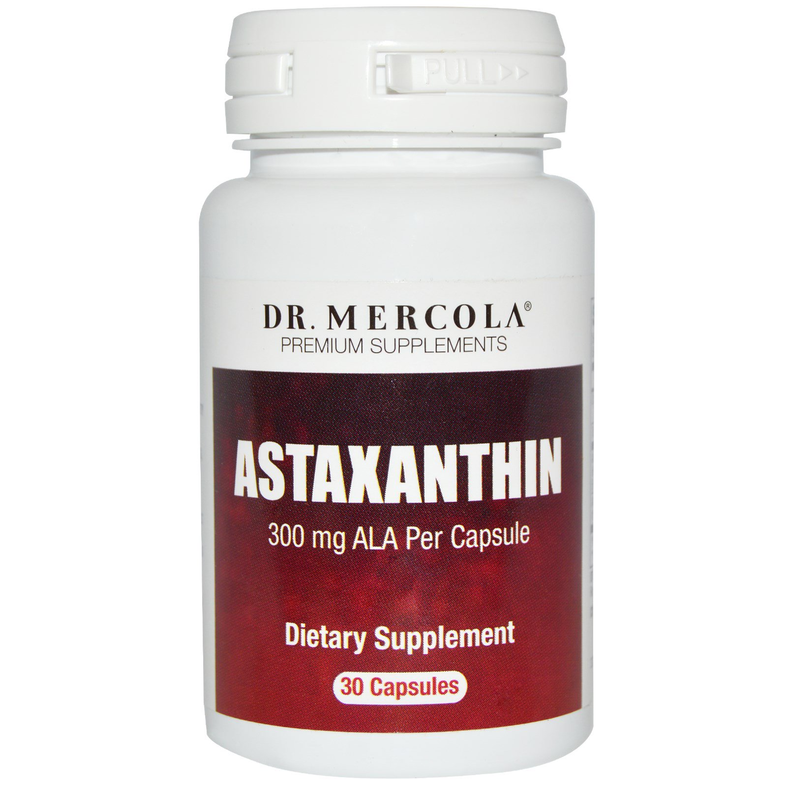 Dr. Mercola, Astaxantina, 30 cápsulas