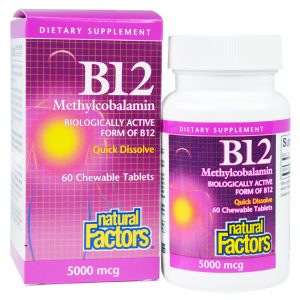 Comprar natural factors, b12, methylcobalamin, 5000 mcg, 60 chewable tablets preço no brasil vitamina b suplemento importado loja 5 online promoção - 17 de novembro de 2022