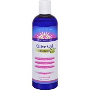 Heritage Products Condicionador, Azeite Frag Grátis 12 oz