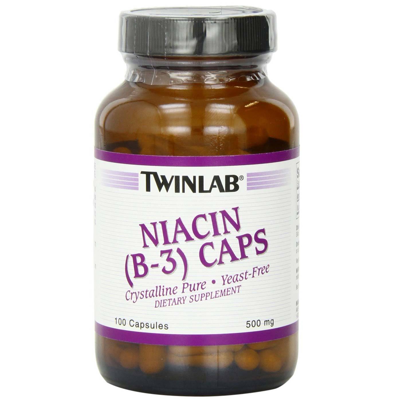 Comprar Twinlab Niacina (B-3) 500 Mg 100 Cápsulas Cápsulas Preço No ...