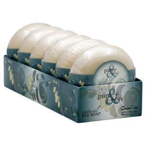 pure & Basic Products Chá Verde Bar Soap 6/TRAY