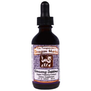 Dragon Herbs, Ginseng Sublime, Extrato de Alta Potência, 60 ml (2 fl oz)