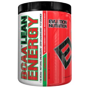 EVLution Nutrition, Energia Magra BCAA, Limonada com Cereja, 300 g