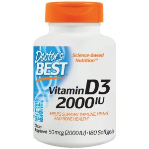 Comprar doctor's best, vitamin d3, 2,000 iu, 180 softgels preço no brasil vitamina d suplemento importado loja 31 online promoção - 2 de outubro de 2022