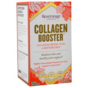 Comprar reserveage nutrition, collagen booster, com Ácido hialurônico e resveratrol, 60 cápsulas preço no brasil colágeno suplemento importado loja 23 online promoção - 30 de novembro de 2023