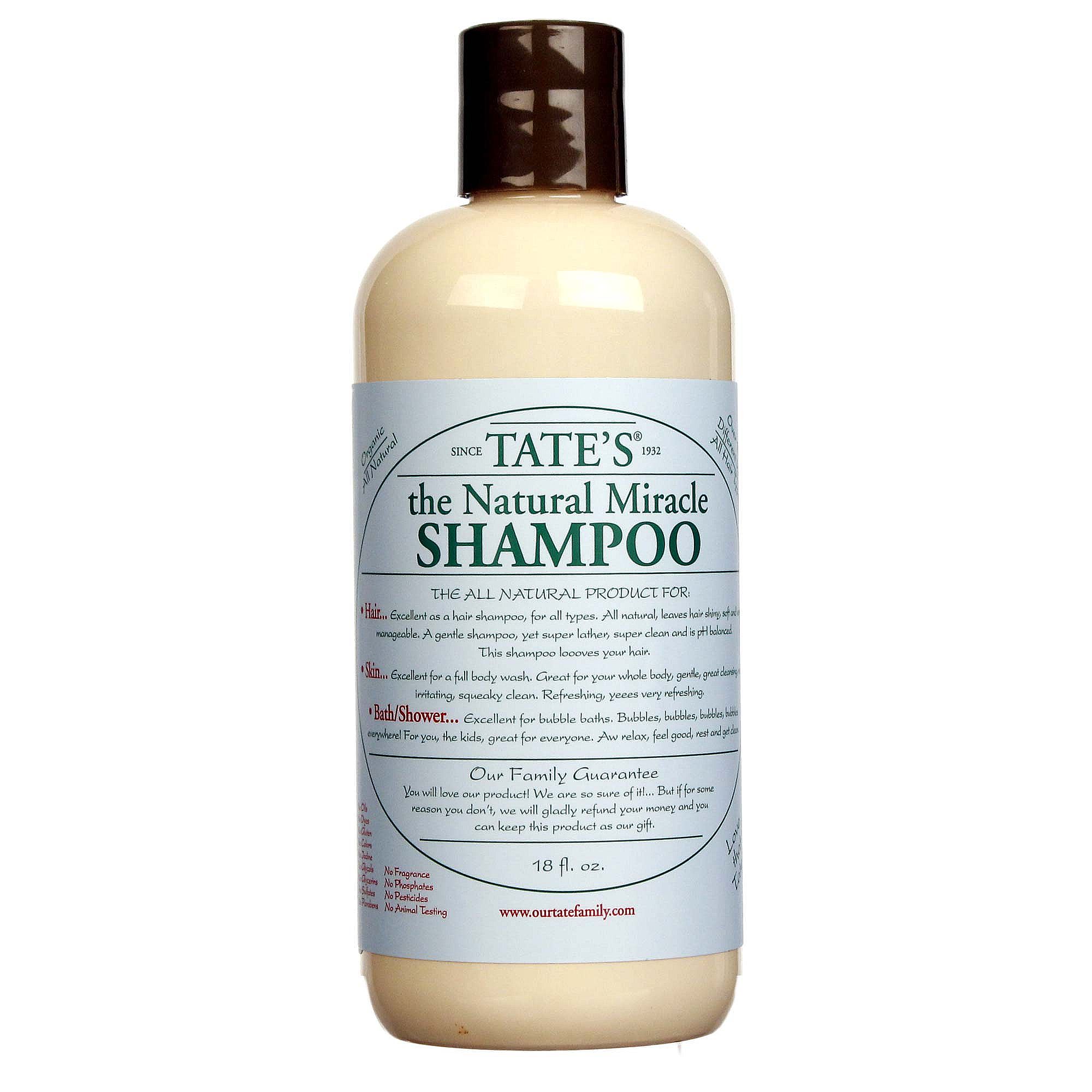 Tate's O Natural Milagre Xampu 18 fl oz