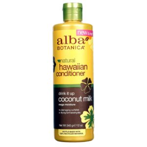Alba Botanica Leite de coco extra-Rich Condicionador 12 oz