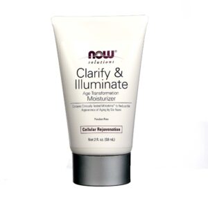 Now Foods Esclarecer e Iluminar Hidratante 2 fl oz