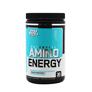 Optimum Nutrition Essential AmiNO Energia, Mirtilo - Mojito - 9.5 oz