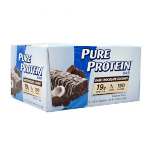Comprar pure protein bar, coco de chocolate escuro - 6 barras preço no brasil barras de proteínas suplemento importado loja 39 online promoção - 24 de setembro de 2022