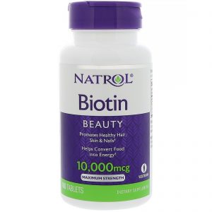 Comprar natrol, biotina, 10,000 mcg, 100 tablets preço no brasil vitamina b suplemento importado loja 53 online promoção - 6 de junho de 2023