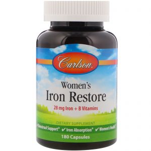 Comprar carlson labs, women's iron restore, 28 mg iron + b vitamins, 180 capsules preço no brasil ferro suplemento importado loja 15 online promoção - 25 de março de 2023