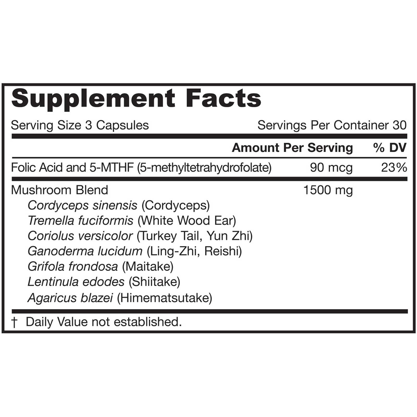 Jarrow Formulas, Otimizador de Cogumelo, 90 Cápsulas - Imagem 2
