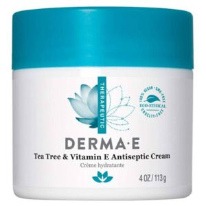 Derma E Tea Tree & E Creme Anti-séptico 4 Oz