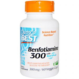 Comprar doctor's best, benfotiamina, 300 mg, 60 cápsulas vegetais preço no brasil suplementos suplemento importado loja 5 online promoção - 6 de fevereiro de 2023