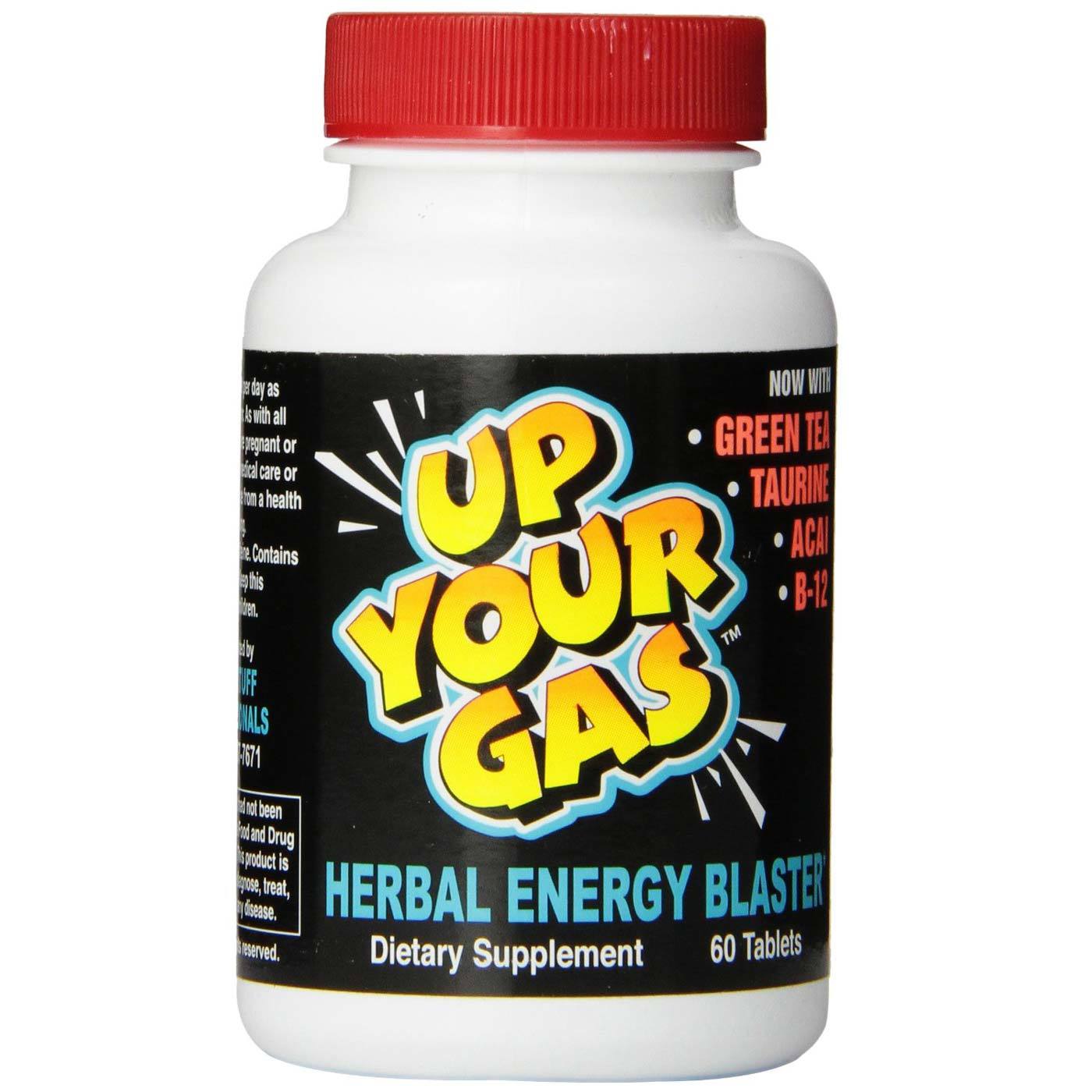 National Health Products Up Your Gas Energia Blaster 60 Tabletes