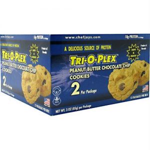 Comprar chef jay's tri-o-plex cookies peanut butter chocolate chip - 12 - 3 oz (85 g) packages preço no brasil barras de proteínas suplemento importado loja 63 online promoção - 25 de março de 2023