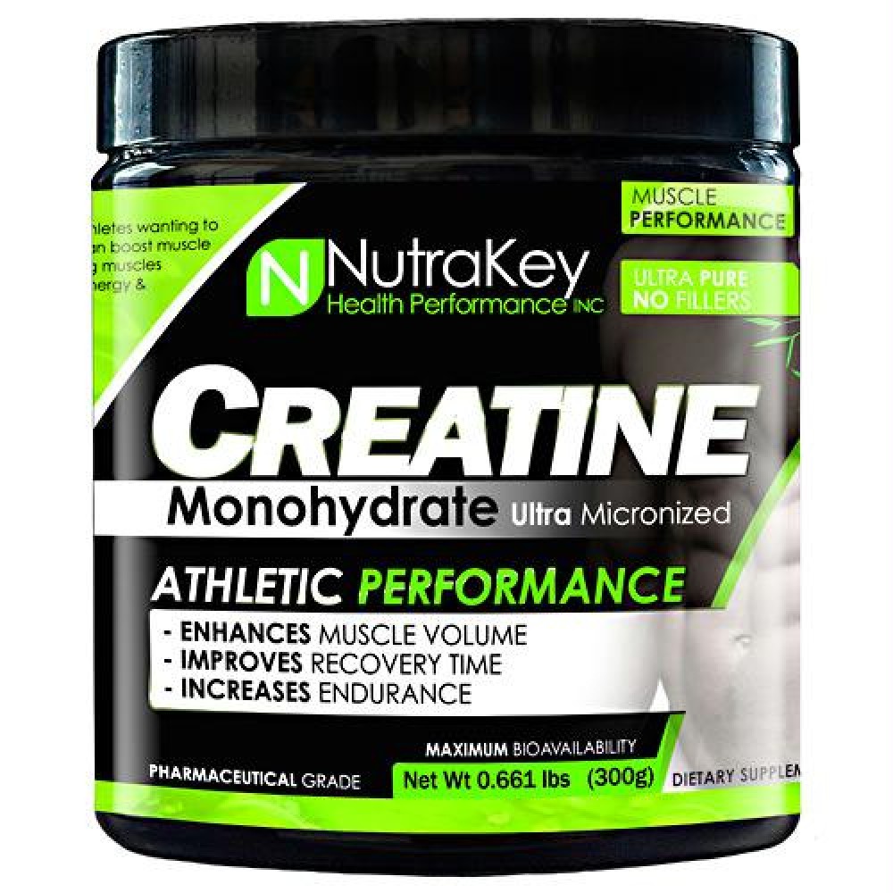 Comprar Nutrakey Creatine Monohydrate Unflavored 300 Grams Preço No