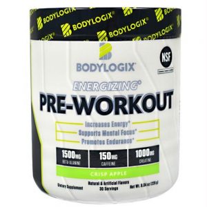 Comprar bodylogix energizing pre-workout crisp apple - 30 servings (8. 04oz) preço no brasil pré treino suplemento importado loja 43 online promoção - 20 de março de 2024