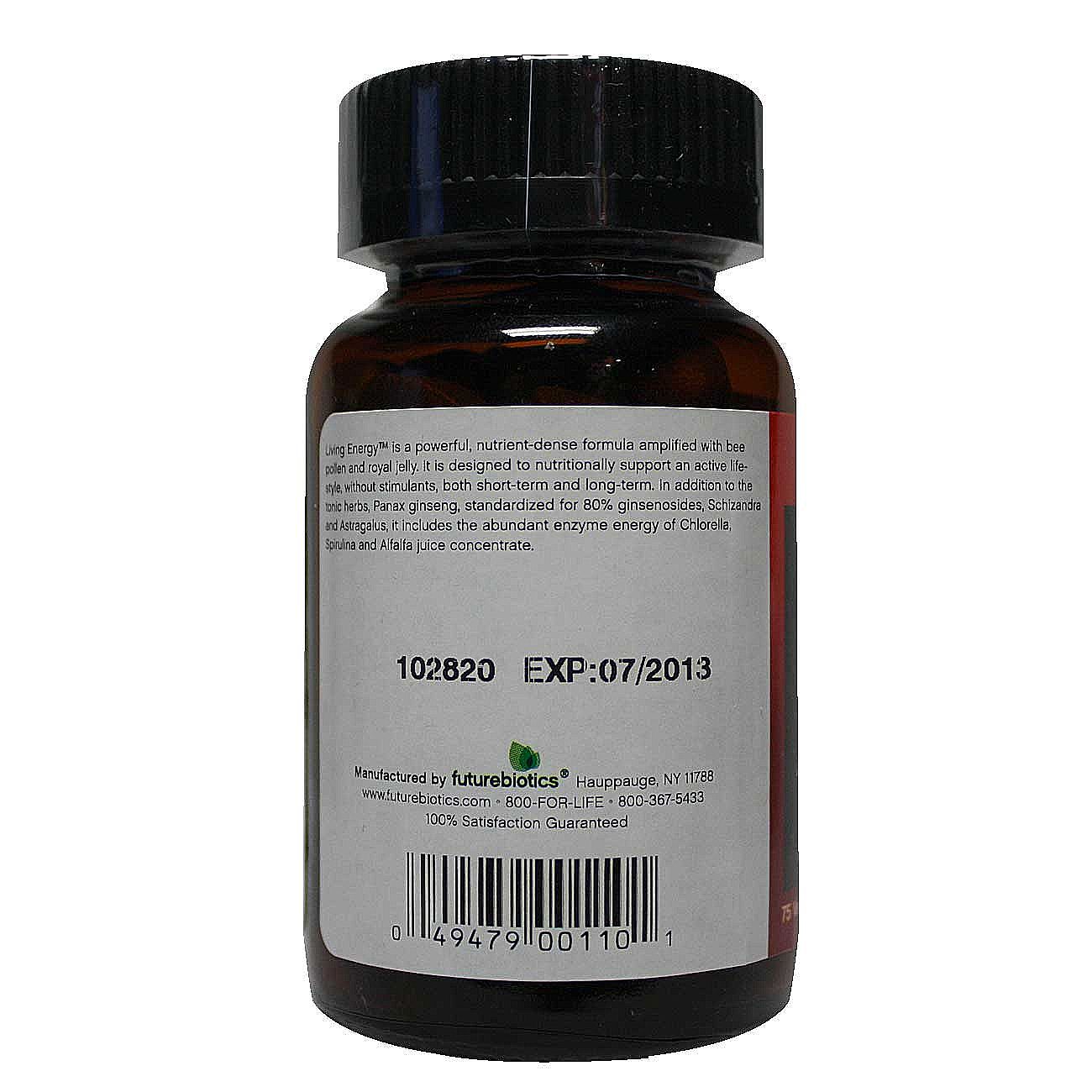 Futurebiotics Viver Tabletes Energia 75 Tabletes - Imagem 3