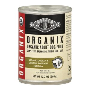 Castor And Pollux Organic Dog Food - Chicken And Potatoes - Case Of 12 - 12.7 Oz.