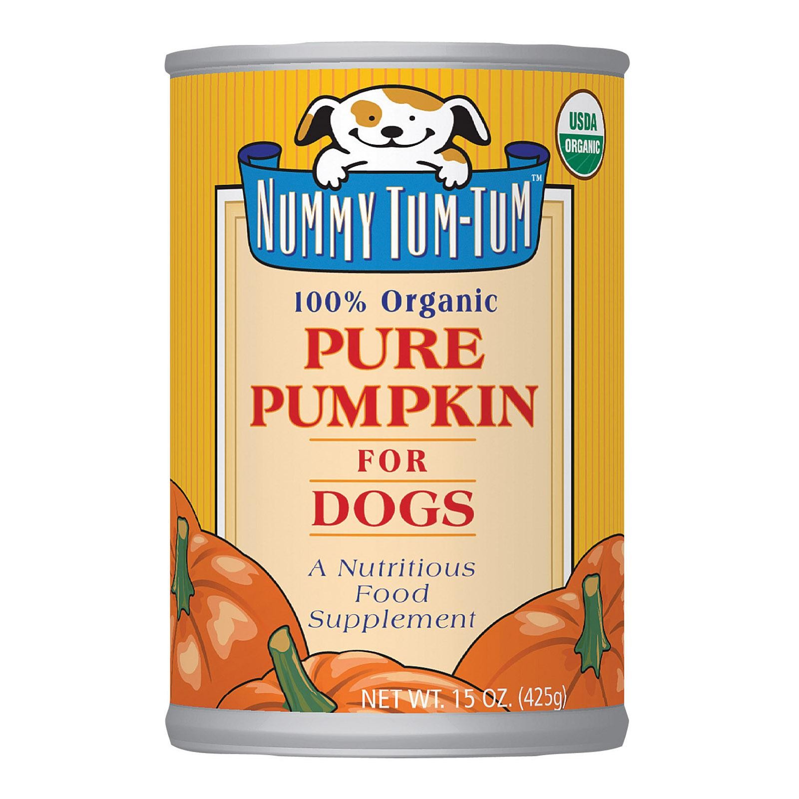 Nummy Tum-tum Pure Pumpkin - Organic - Case Of 12 - 15 Oz.