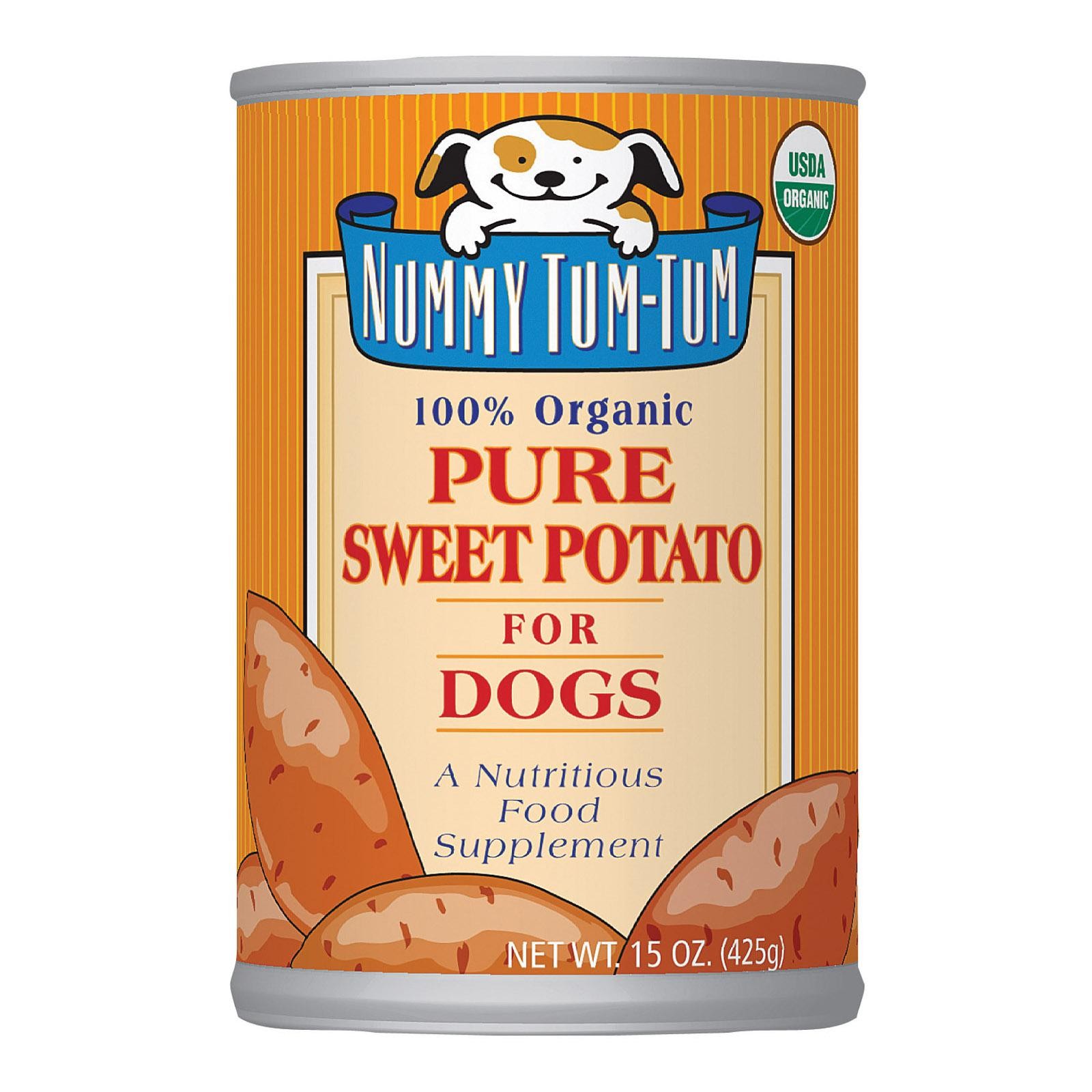 Nummy Tum-tum Pure Sweet Potato - Organic - Case Of 12 - 15 Oz.