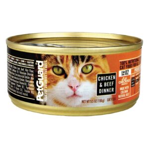 Petguard Cats Food - Chicken And Beef Dinner - Case Of 24 - 5.5 Oz.