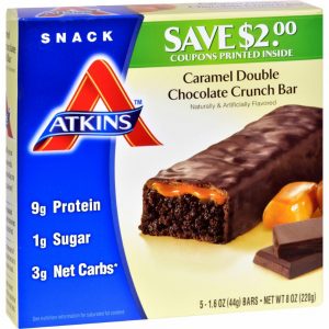 Comprar atkins advantage bar caramel double chocolate crunch - 5 bars preço no brasil queimadores de gordura suplemento importado loja 11 online promoção - 25 de março de 2023