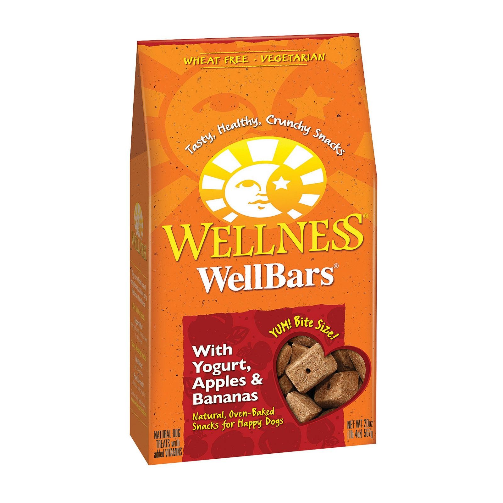 Wellness Pet Products Dog Food - Yogurt - Apple And Bananas - Case Of 6 - 20 Oz.