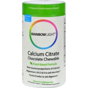 Comprar rainbow light calcium citrate chocolate chewables - 45 chewable wafers preço no brasil cálcio suplemento importado loja 55 online promoção - 9 de junho de 2023