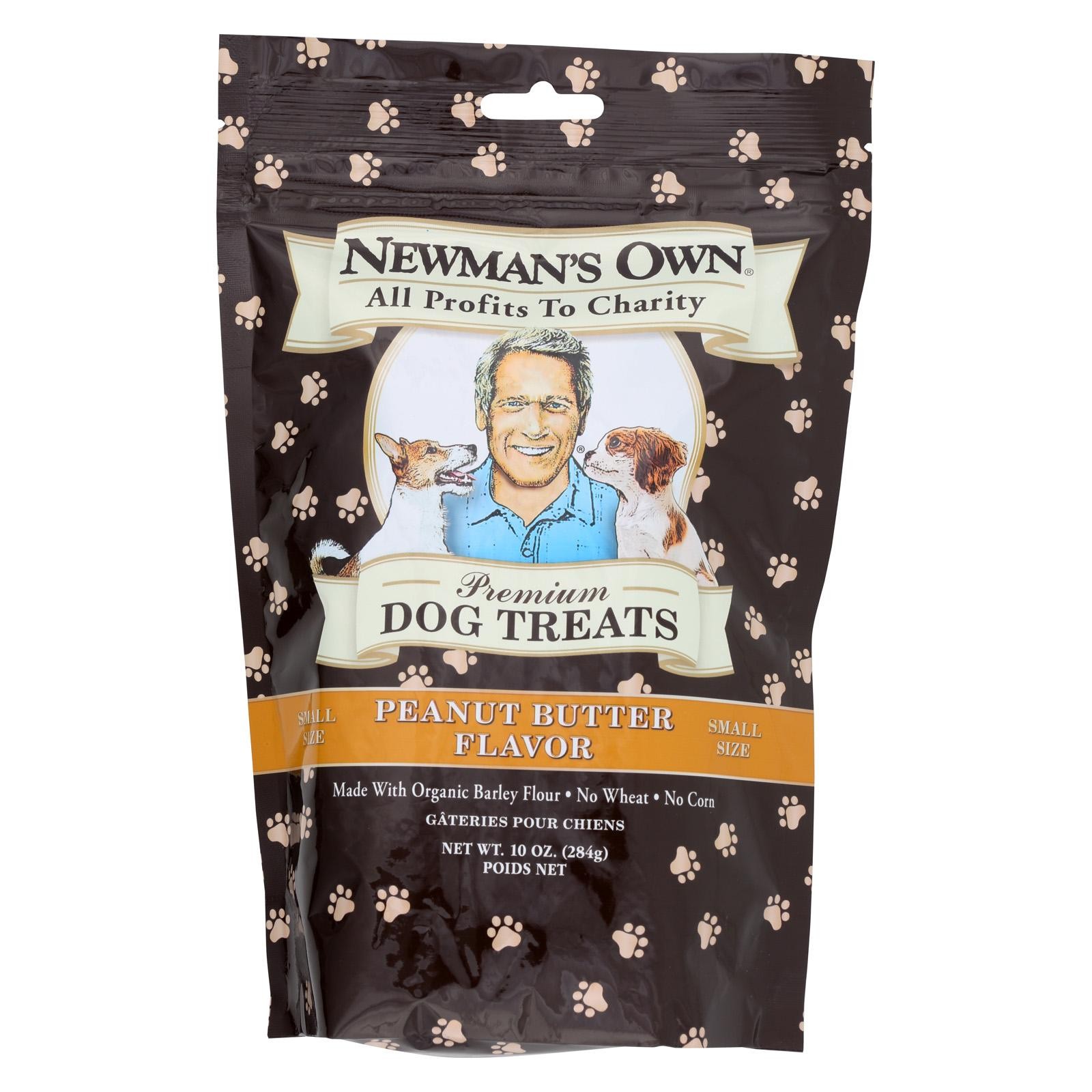 Newman's Own Organics Peanut Butter Treats - Organic - Case Of 6 - 10 Oz.