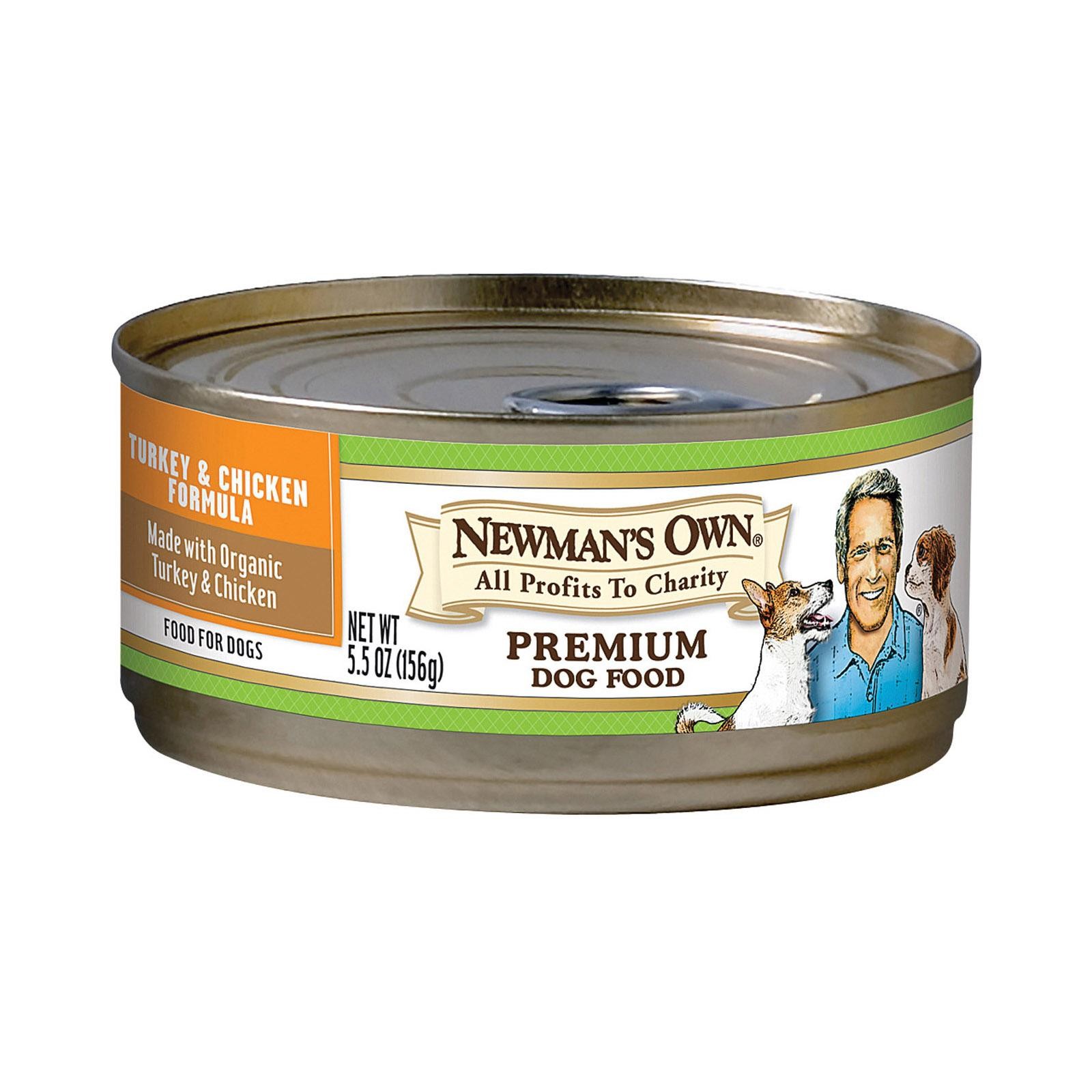 Newman's Own Organics Turkey And Chicken - Organic - Case Of 24 - 5.5 Oz.