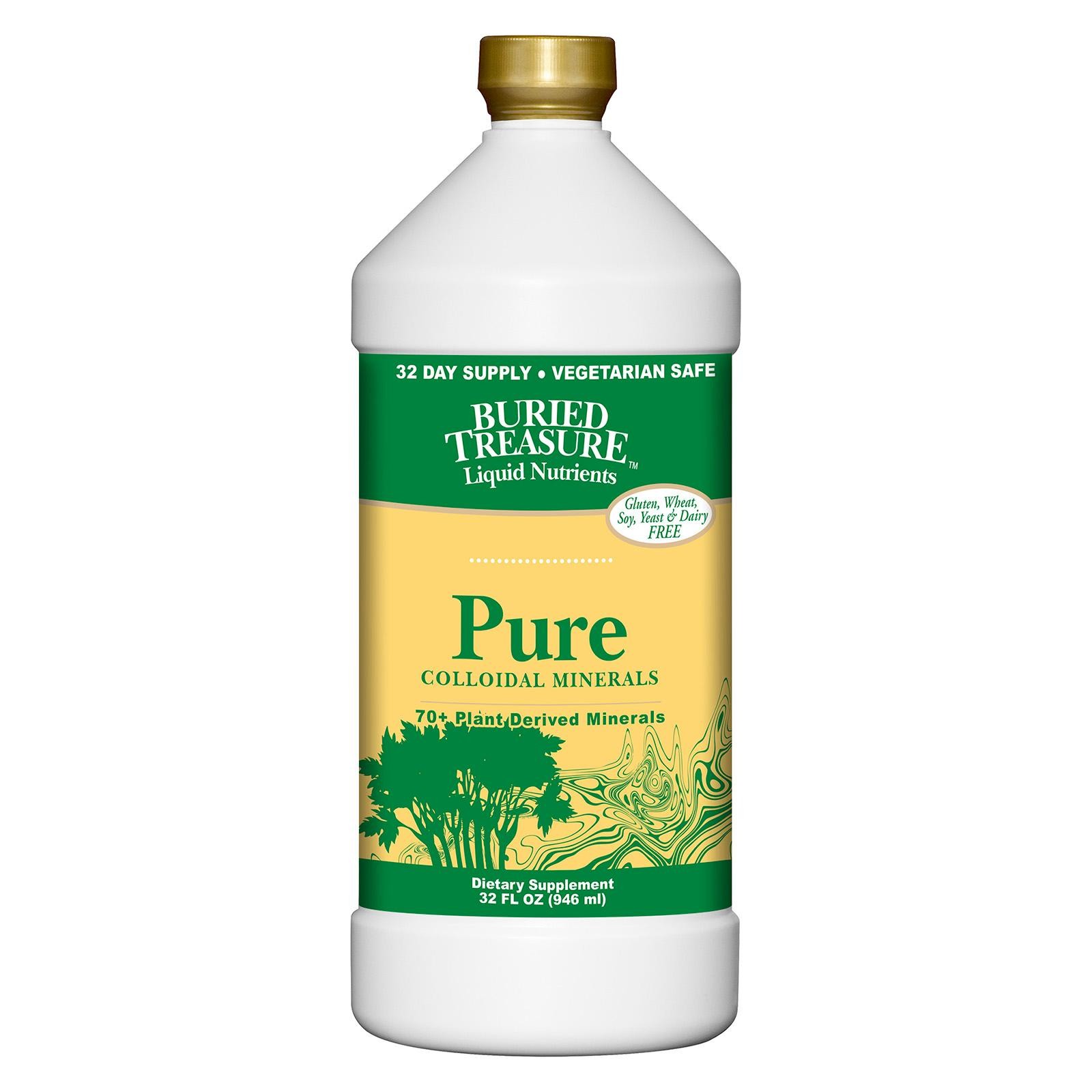 Buried Treasure 70 Plus Plant Derived Minerals - 32 Fl Oz