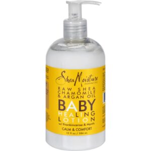 Sheamoisture Baby Healing Lotion Raw Shea Chamomile And Argan Oil - 12 Fl Oz