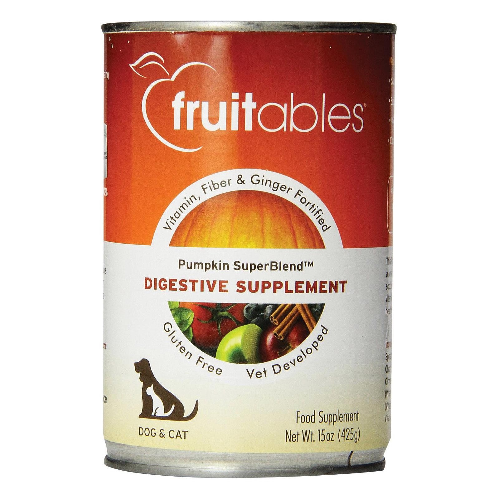Fruitables Canned Dog Food - Pumpkin Superblend - 15 Oz